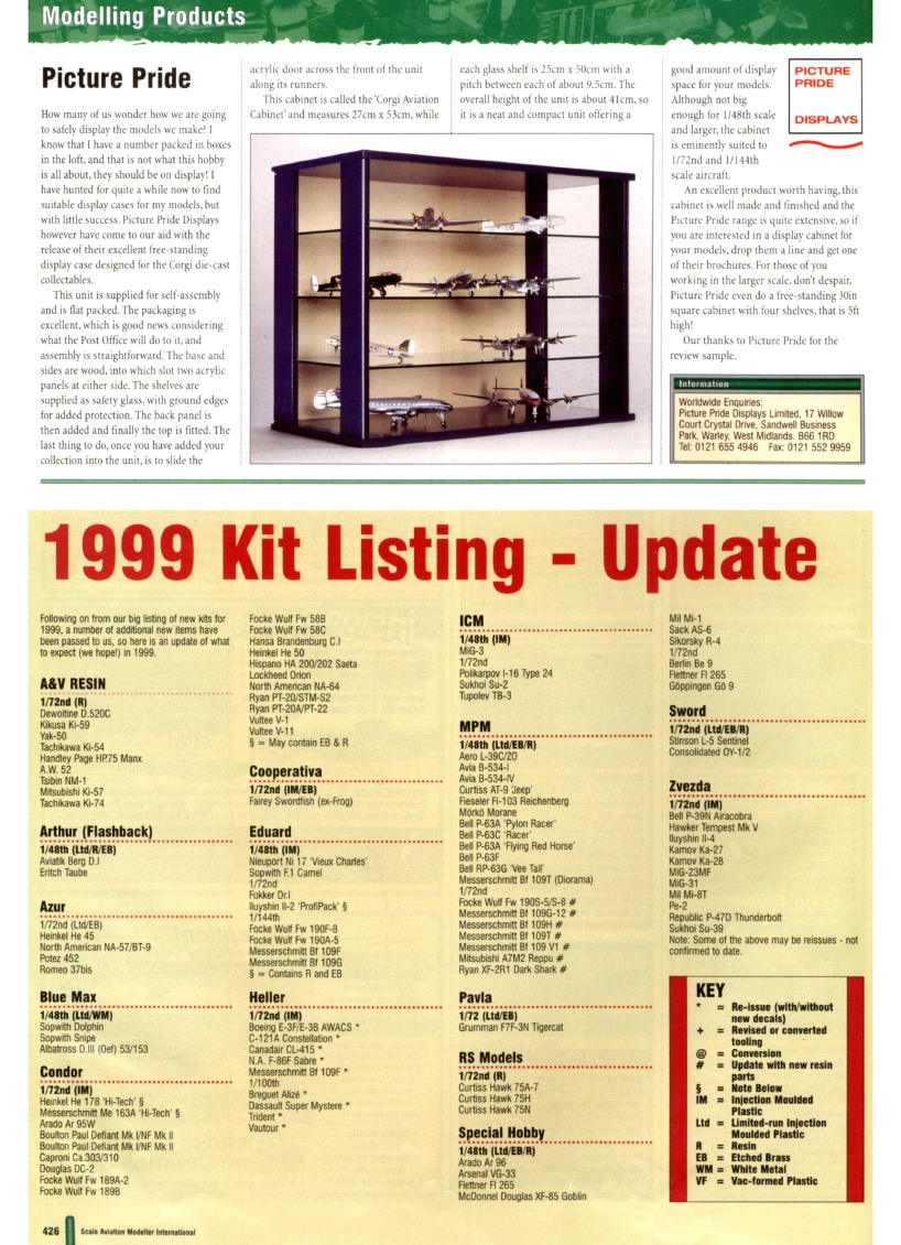 Scale Aviation Modeller International 1999-06